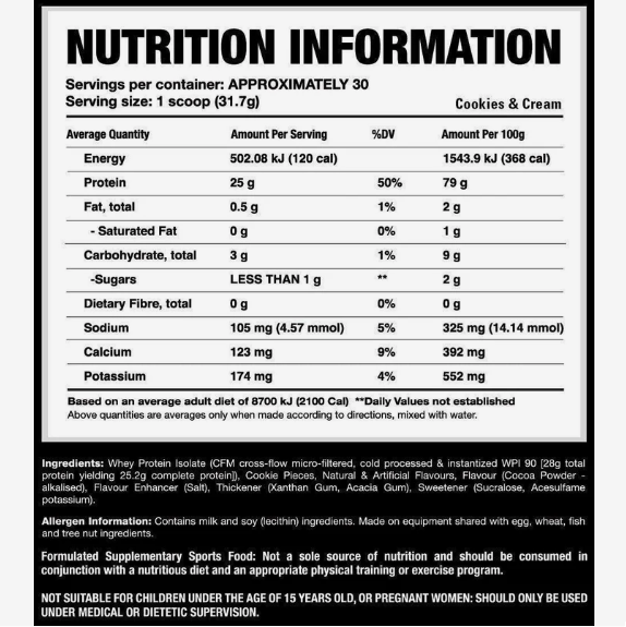 Precision Isolate by Precision Nutrition