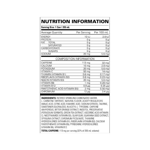 OxyShred Ultra Energy RTD by EHPLabs