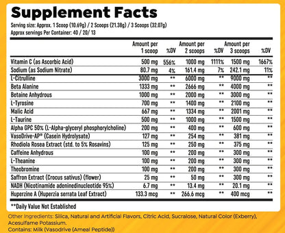 HTLT Pre Workout 3.0
